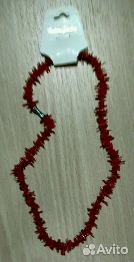 Бусы, серьги