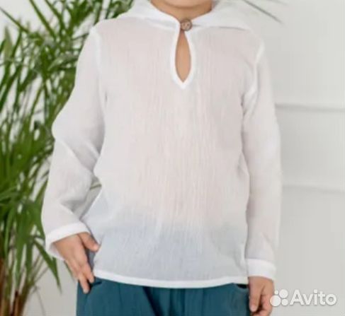 Туника пляжная детская 80