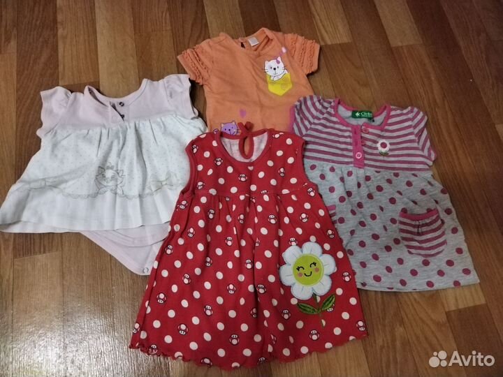 Одежда для девочки с рождения до 80 размера
