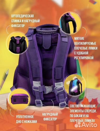 Школьный рюкзак, портфель