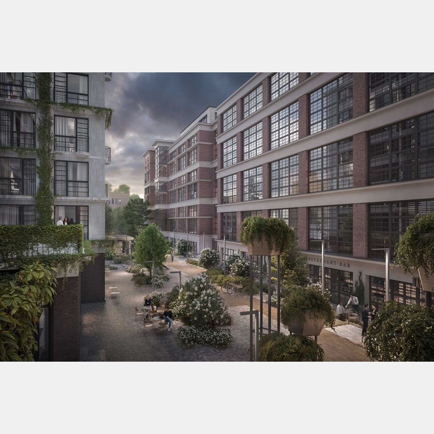 2-к. квартира, 53,7 м², 6/9 эт.