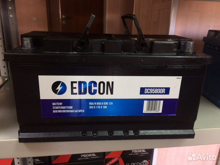 Аккумулятор бу 95 Европолярность