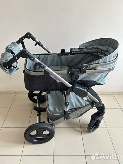 Коляска-трансформер 2 в 1 Luxmom 555
