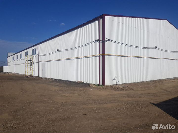 Строительство ангаров, магазинов из металлаконстру