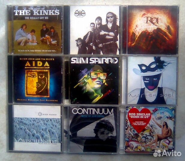 Фирменныe музыкальные CD, ч.4