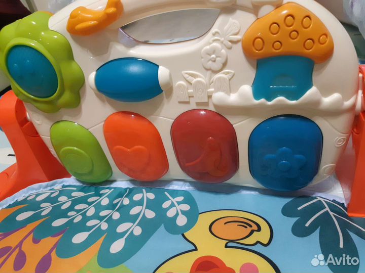 Развивающий коврик музыкальный