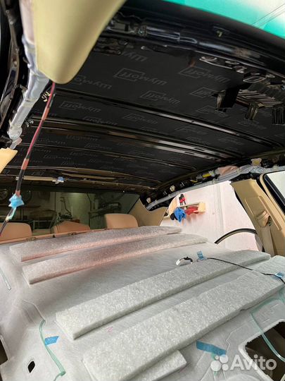 Шумоизоляция крыши и дверей