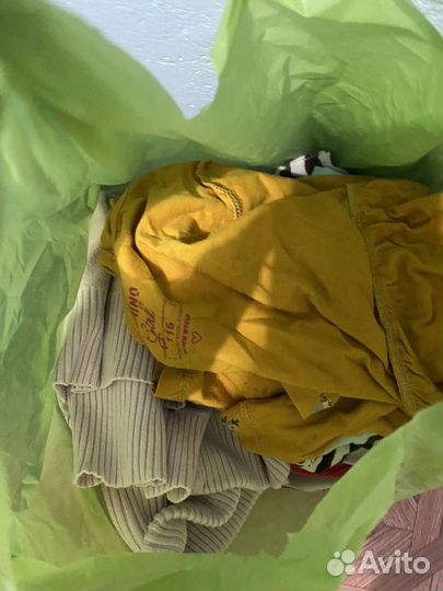 Детские вещи пакетом для девочки 110 116