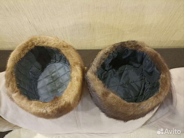 Шапка норковая мужская и женская