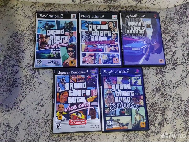 Все GTA для PS2