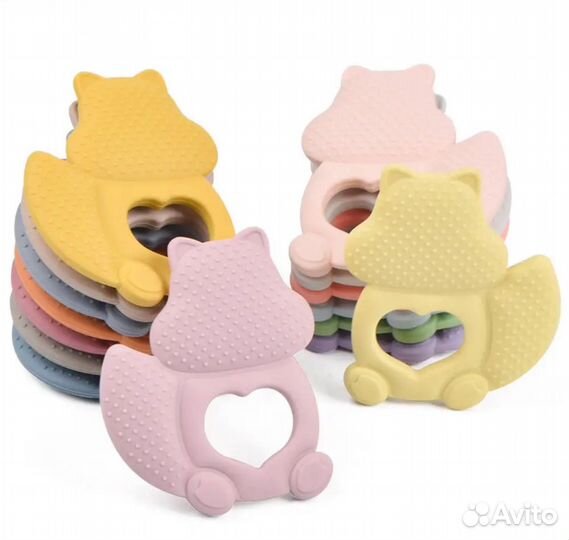 Грызунок силиконовый прорезыватель