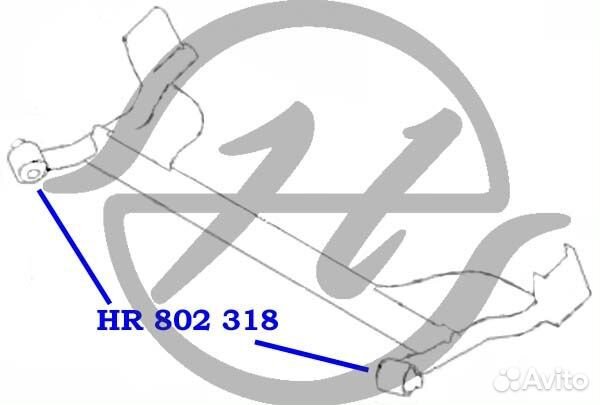 Сайлентблок балки
