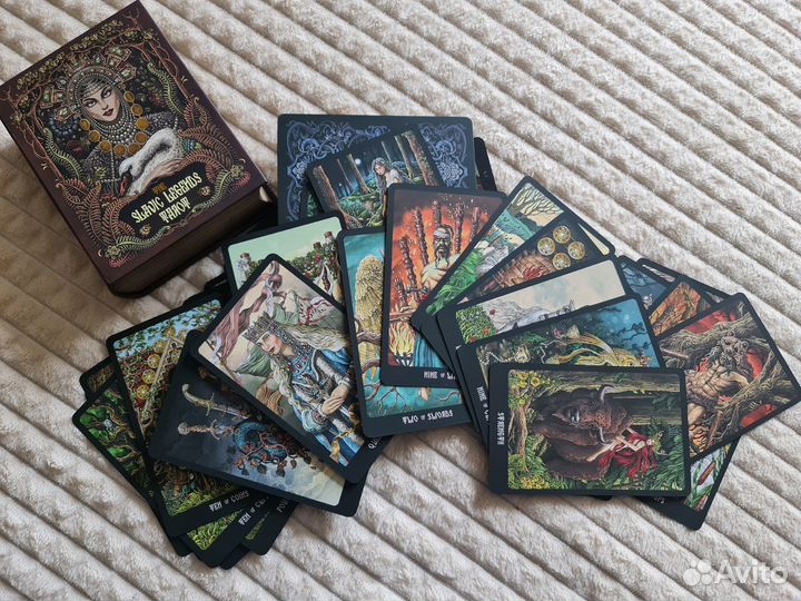 Колода карты taro