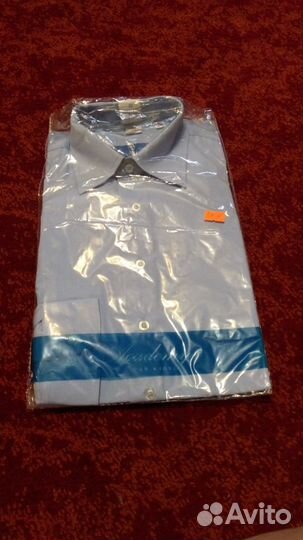 Рубашка с дл.рукавом новая на мальчика 8-10 лет