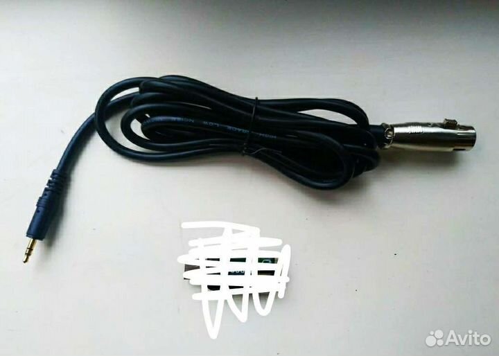 Кабель для микрофона Xlr-aux 3.5мм