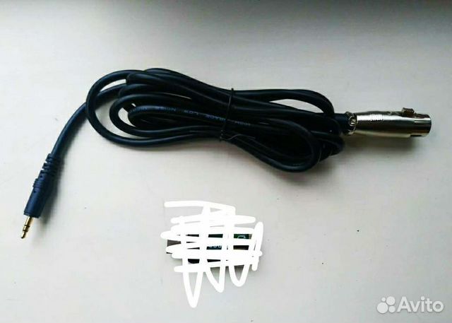 Кабель для микрофона Xlr-aux 3.5мм