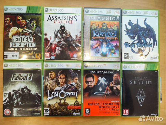 Игры для xbox 360 лицензия купить в Москве | Электроника | Авито