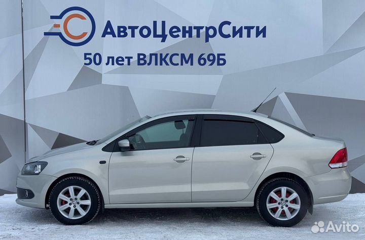 Volkswagen Polo 1.6 AT, 2012, 126 850 км