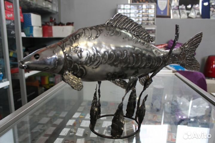 Рыба из металла