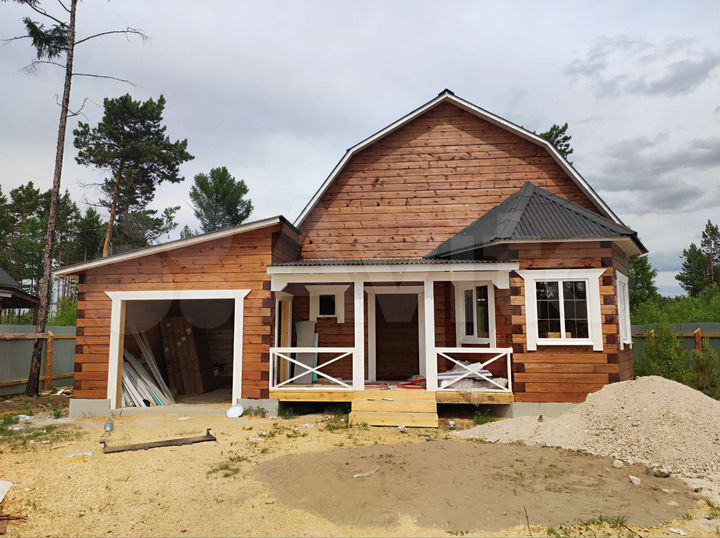 Дом 120 м² на участке 8,5 сот.