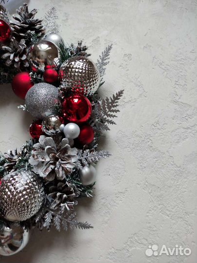 Новогодний рождественский венок