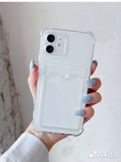 Прозрачный чехол на iPhone 11