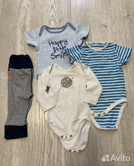 Фирменная одежда на мальчика 0-12 мес (next и др)