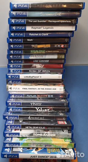 Лицензионные игры PlayStation 4