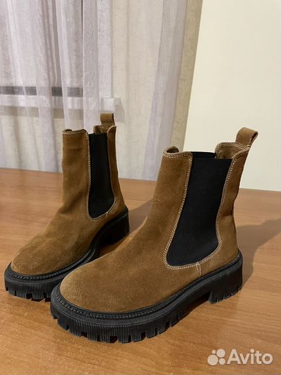 Ботинки челси женские 36 натуральные