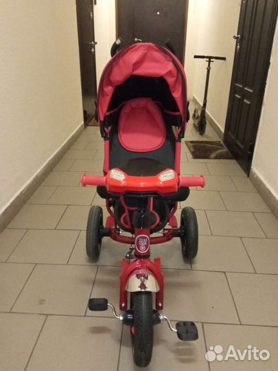 Велосипед с ручкой