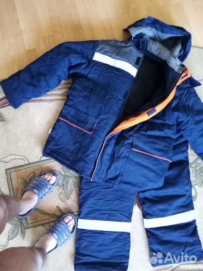 Костюм рабочий зимний новый (тройка)