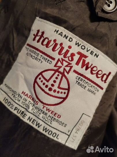 Пиджак твидовый Harris Tweed, р-р 58