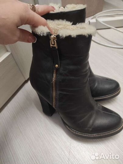 Ботильоны натуральная кожа