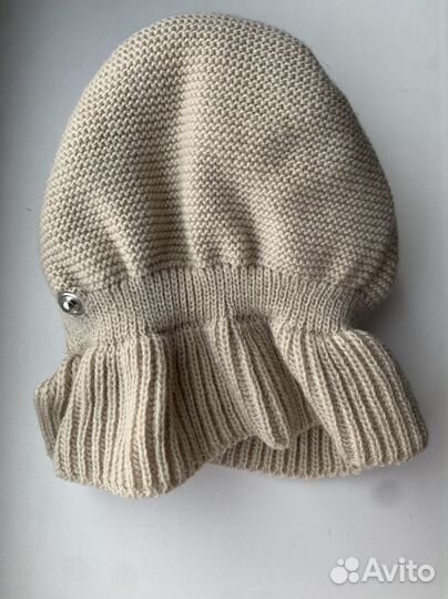 Шапка шлем Журавлик 36-38 зима