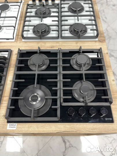 Газовая варочная панель gorenje черная