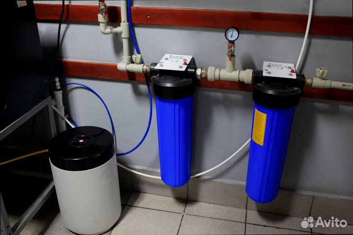 Очистка воды для производства от железа