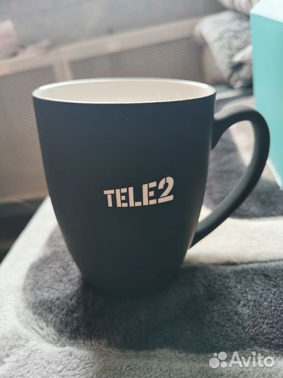 Кружка керамическая Tele2