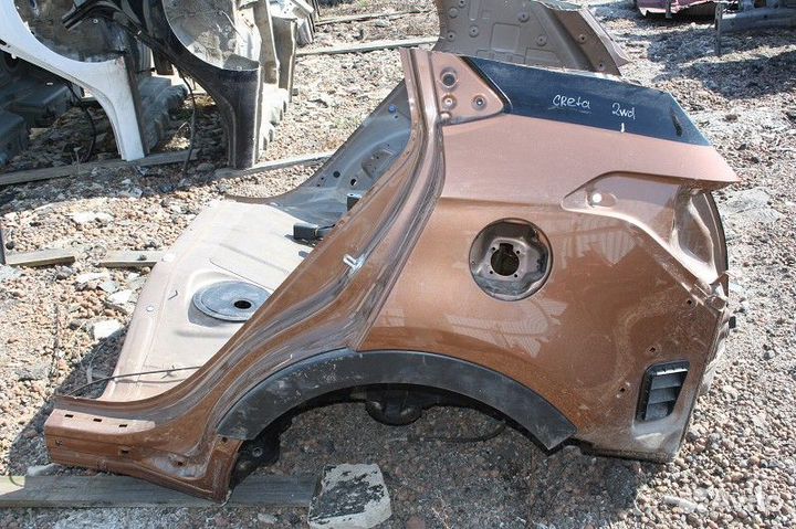 Кузов- Задняя часть hyundai creta 2016