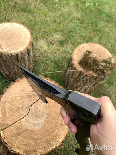 Топор мощный кованный