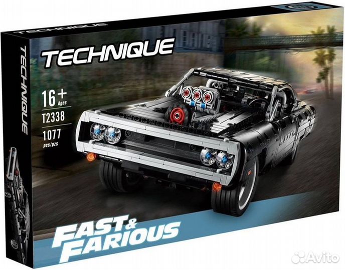Конструктор lepin Додж Dodge Charger Торетто