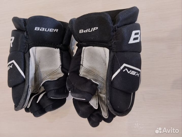 Перчатки Bauer хоккейные детские 9