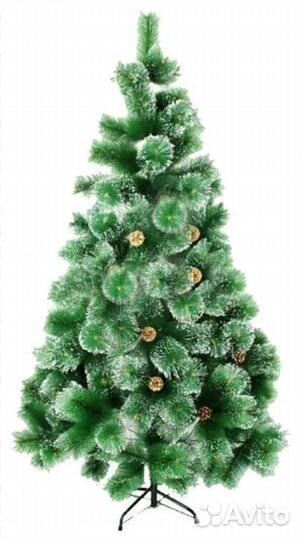Елка искусственная с шишками 120см
