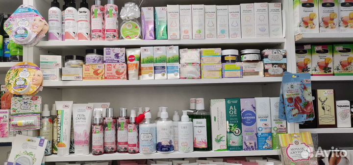 Крымская косметика в ассортименте