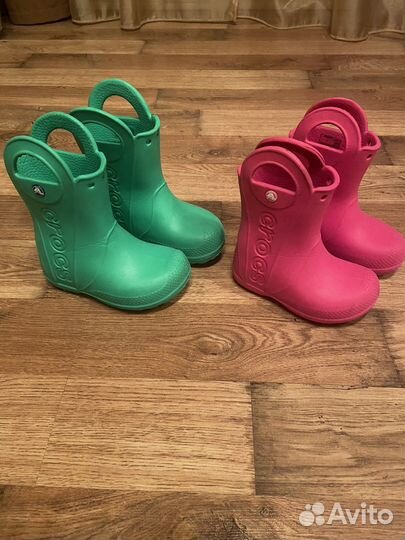 Сапоги crocs c8, c7