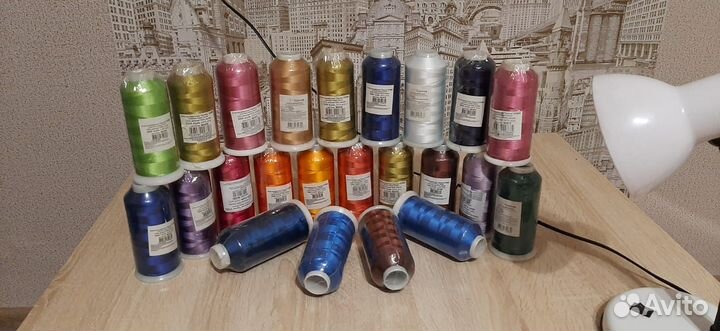 Нитки для вышивальной машины