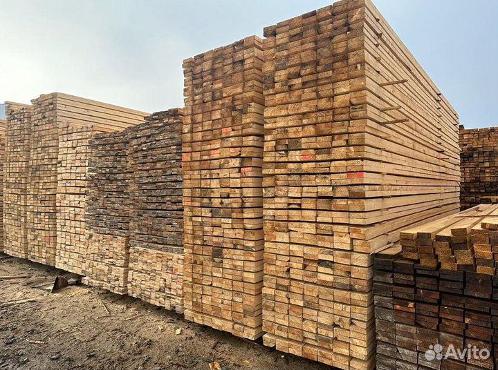 Брус 50 x100x 6000