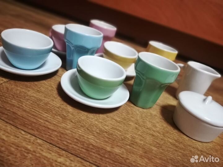 Фарфоровая посуда для детской кухни IKEA duktig