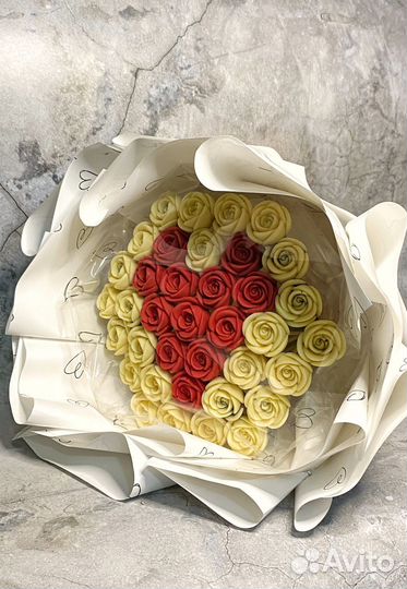 Букет из шоколадных роз