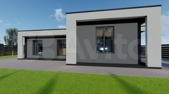 Дом 103 м² на участке 6,3 сот.