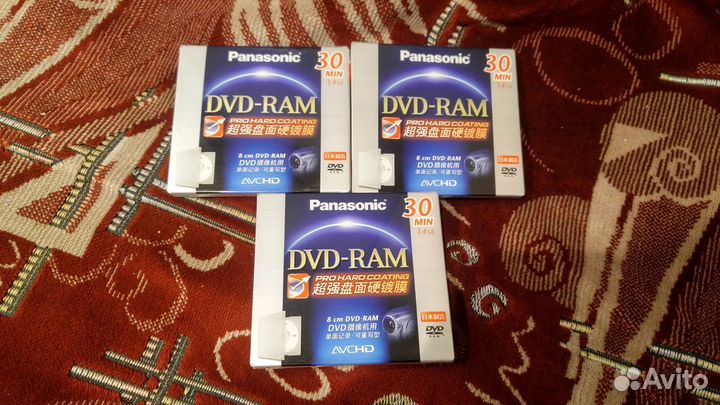 Mini DVD-R, DVD-RW, DVD-RAM 8 см 1,4 Gb 2,8 Gb